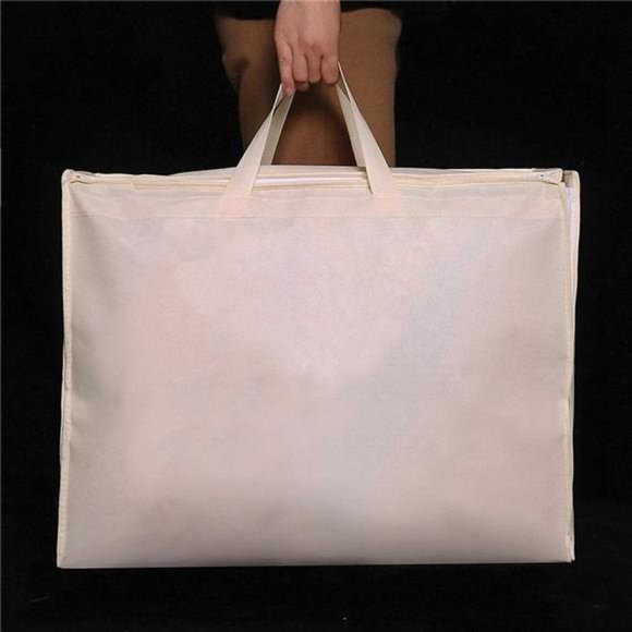 63" Bridal Wedding Gown Dress Garment Bag Extra Large Foldable Portable Travel - Picture 6 of 7